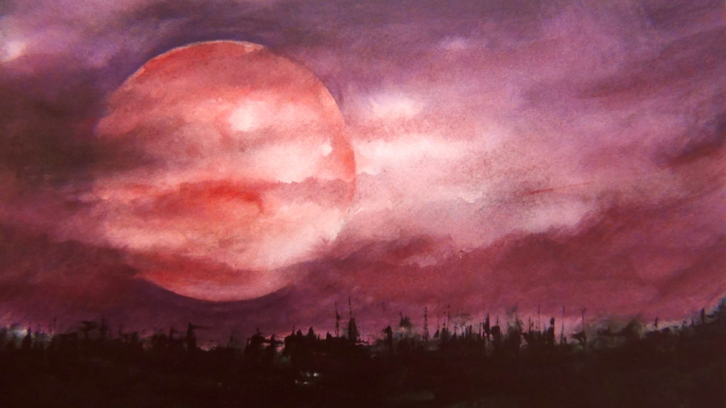 Sunset Smoke - edit 409